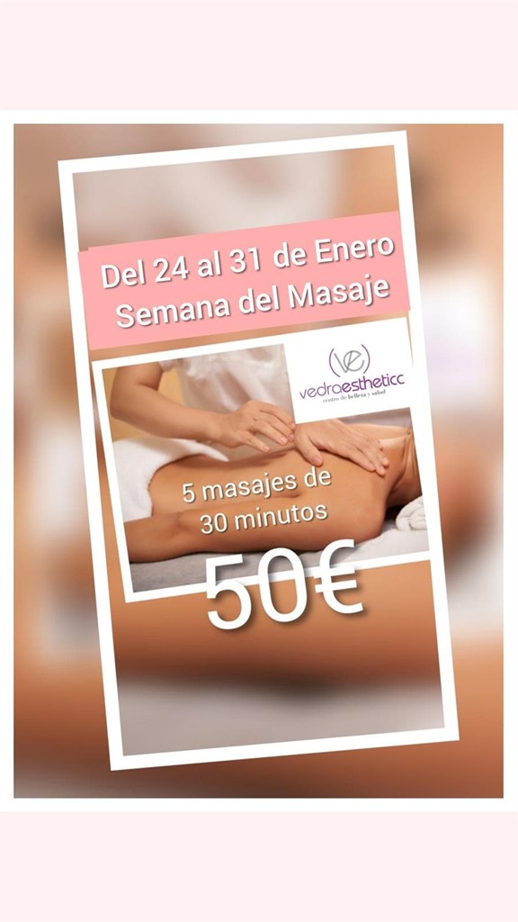 OFERTA 5 MASAJES 