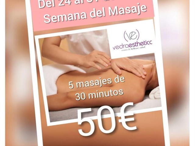 OFERTA 5 MASAJES 