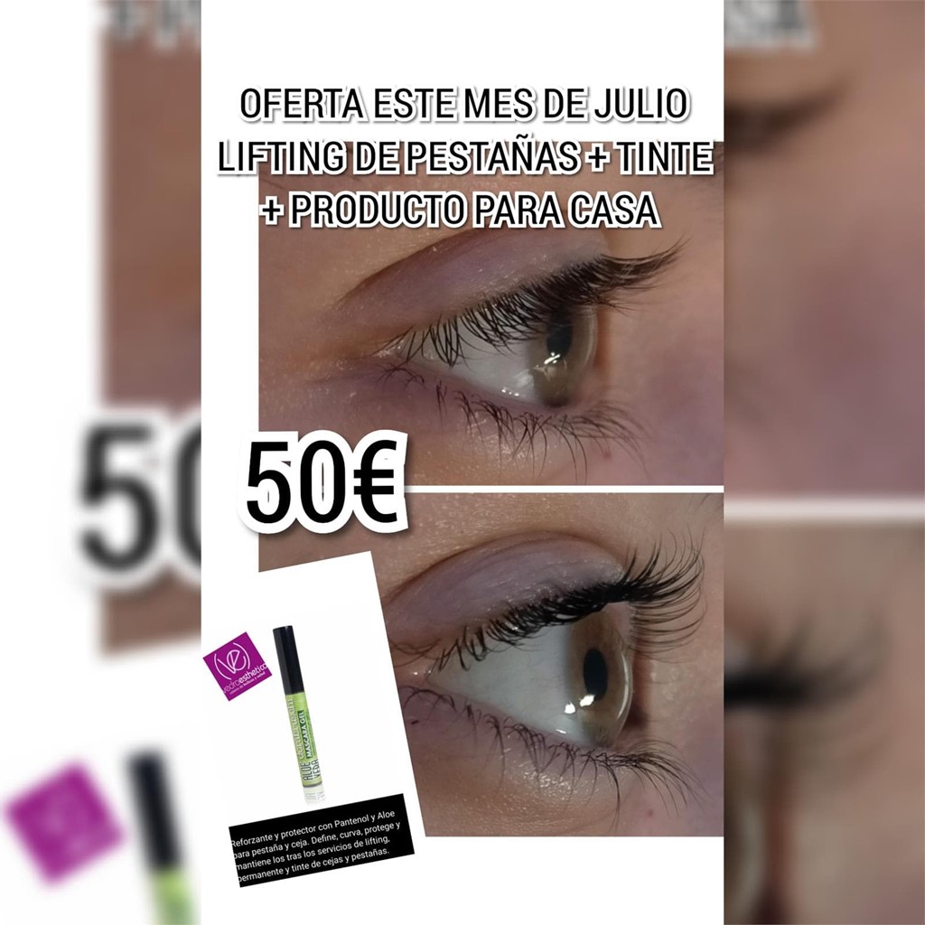 OFERTA LIFTING DE PESTAÑAS + PRODUCTO 